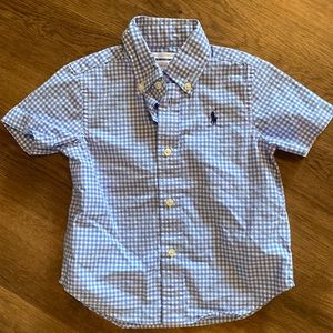 Polo Ralph Lauren button-down short-sleeve shirt
